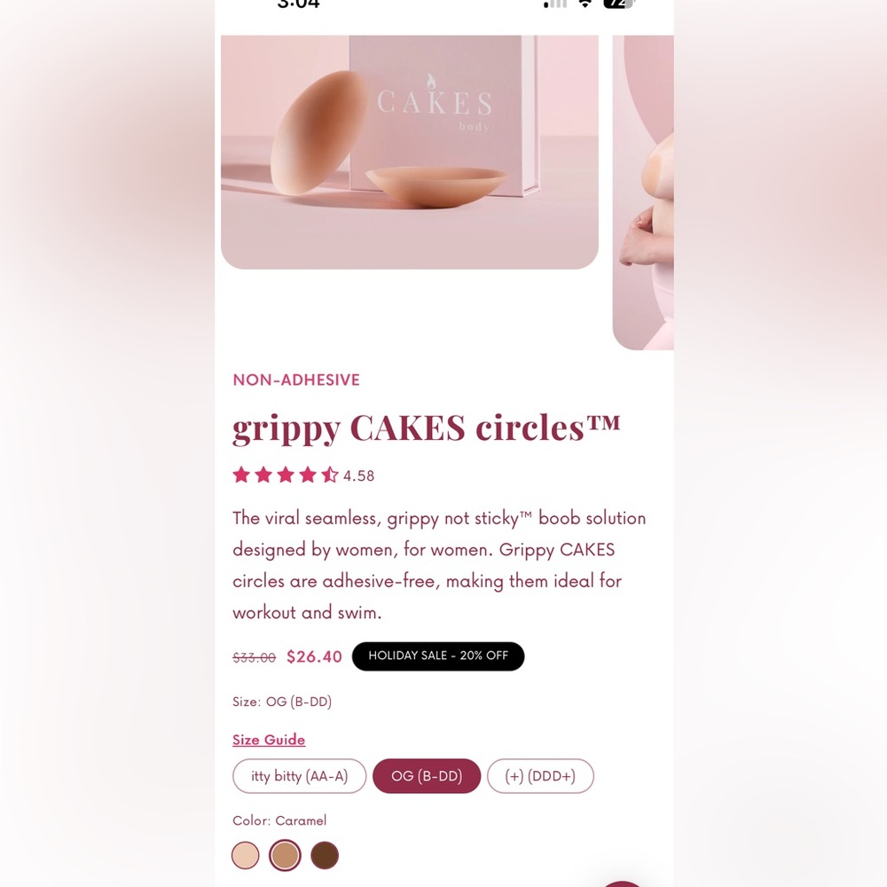 Cakes Soft Pink Pouch - Picture 3 of 3
